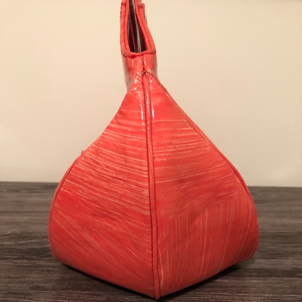 Oscar de la Renta Coral Goya Satchel - Picture 3 of 10